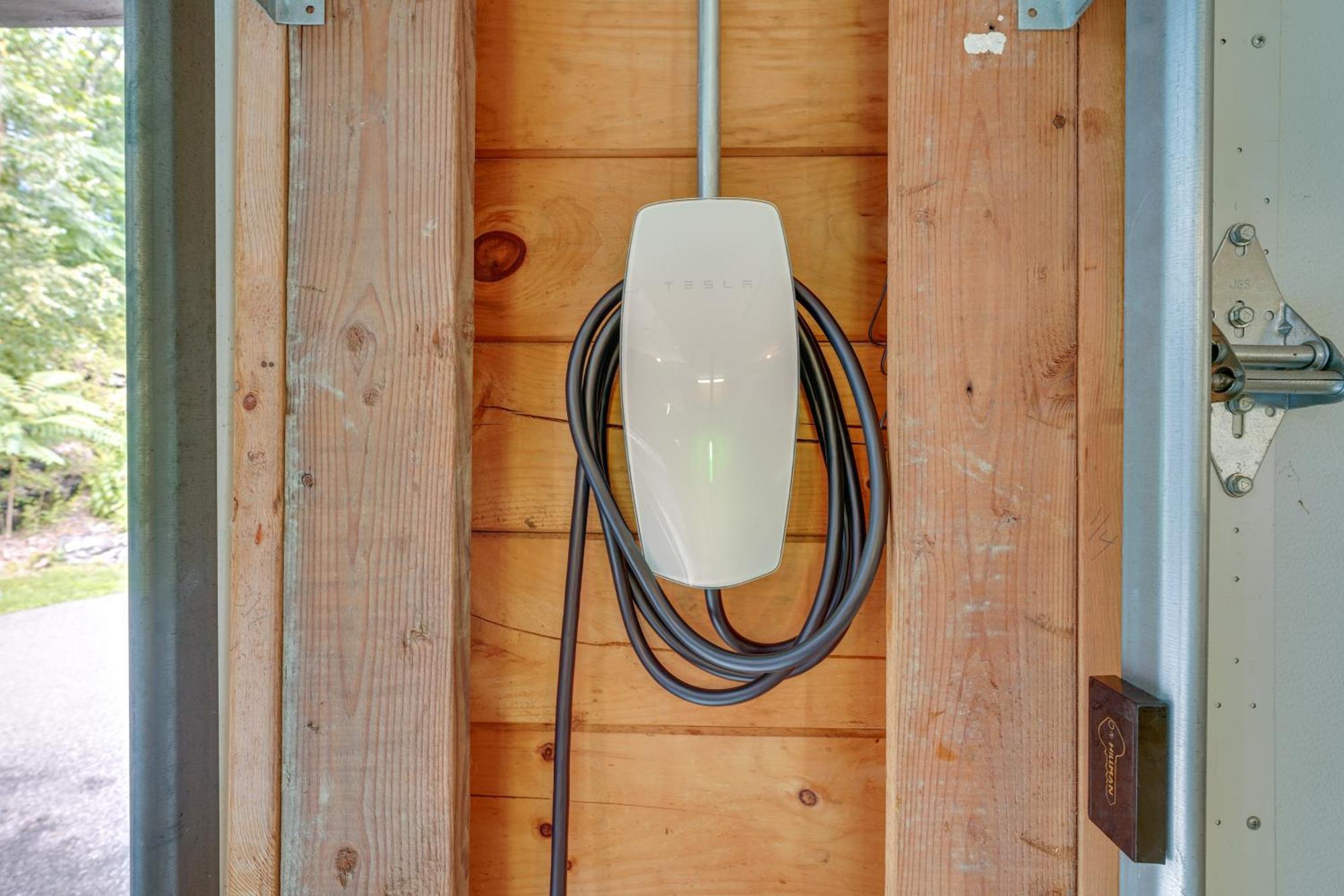 Luxury Log Cabin With Ev Charger And Mtn Views! Blairstown Exterior foto
